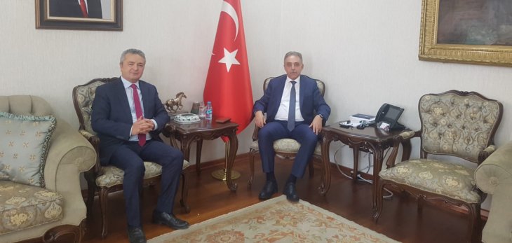Başkan Taş’tan Konya Valisi Toprak’a ziyaret