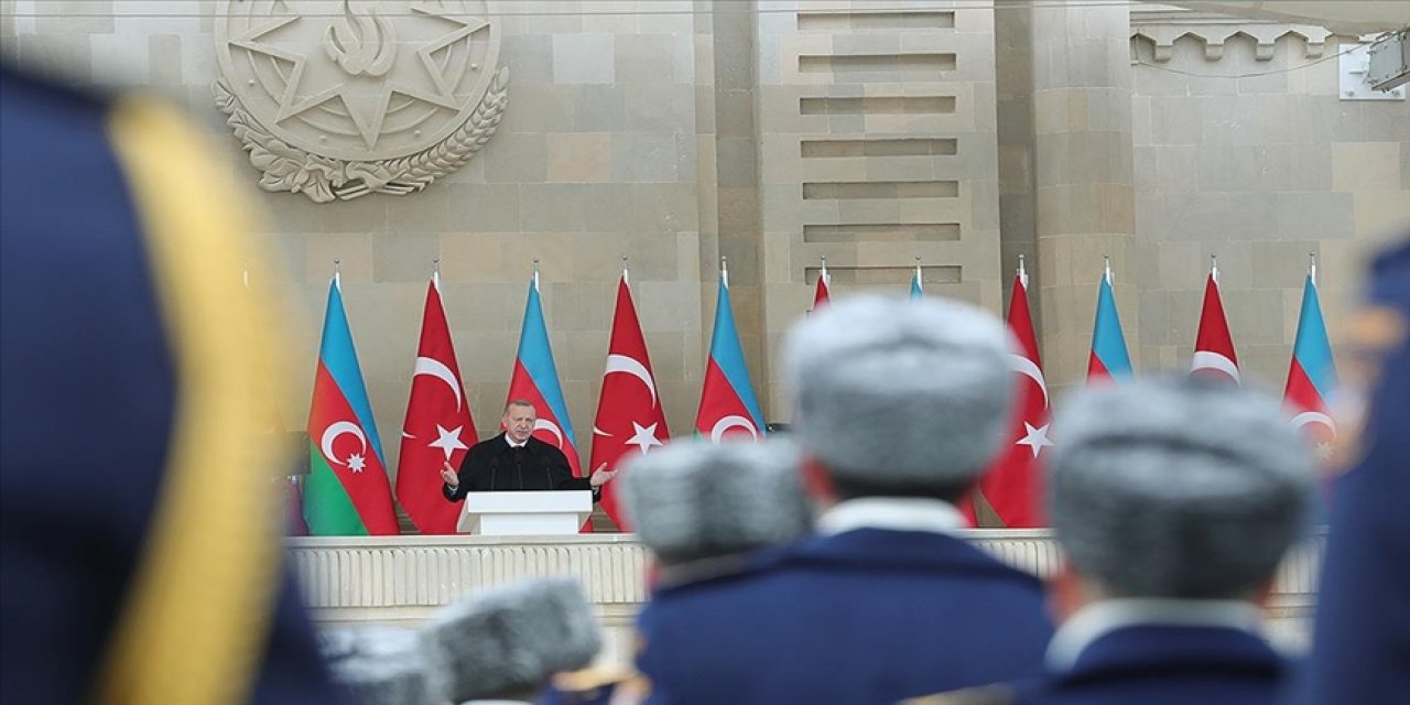 Cumhurbaşkanı Erdoğan: Azerbaycan destan yazmaya devam edecek