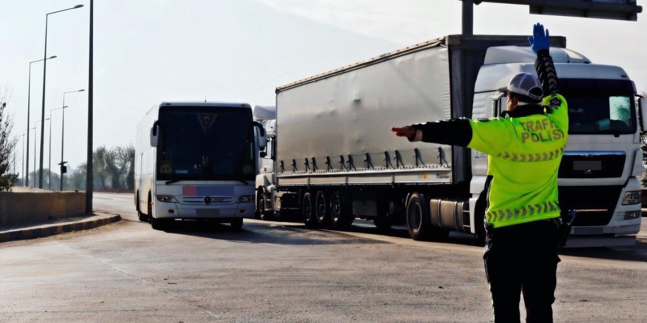 Konya’da 3 bin 179 sürücüye ceza