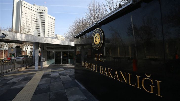 Dışişleri Bakanlığı'ndan ABD'nin olası yaptırımlarına tepki