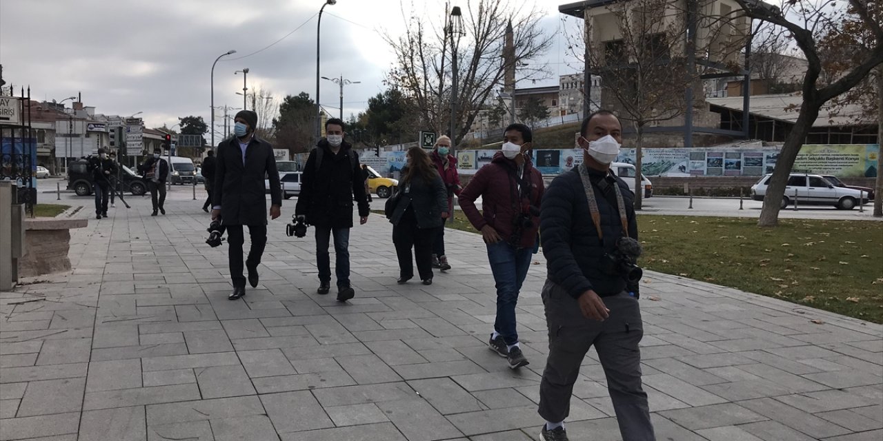 Yabancı medya mensupları ile sosyal medya fenomenleri Konya'da