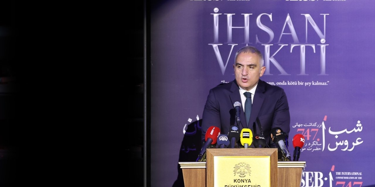 Kültür ve Turizm Bakanı Mehmet Nuri Ersoy Konya’da
