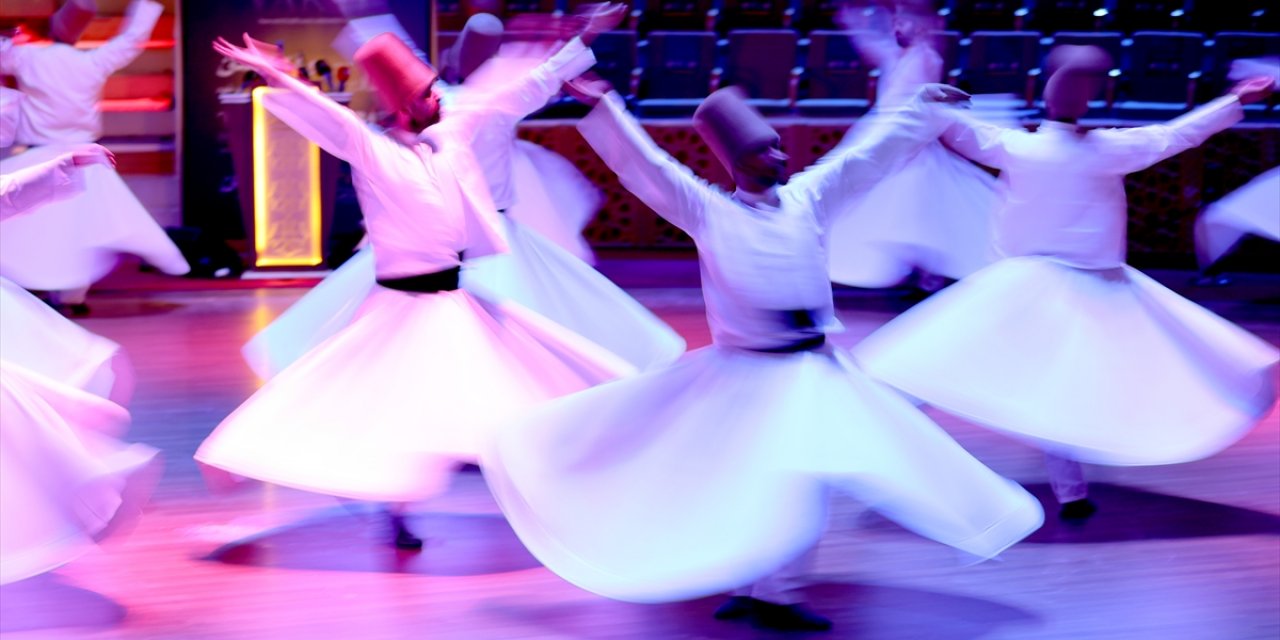 Pandemi tedbirleri altında seyircisiz Sema Ayin-i Şerifi