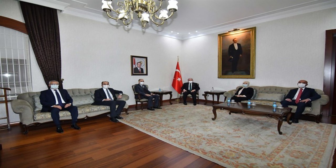 TBMM Başkanı Şentop Konya Valiliği’nde