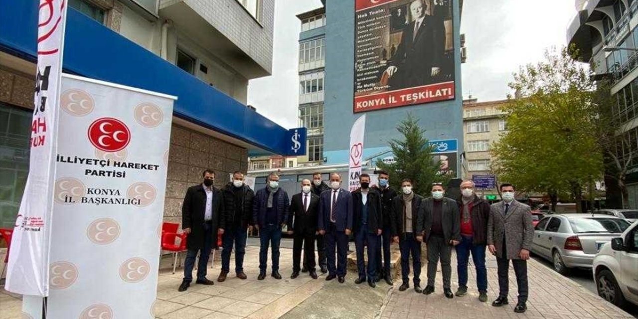 MHP Konya İl Başkanlığınca kan bağışı kampanyası düzenlendi