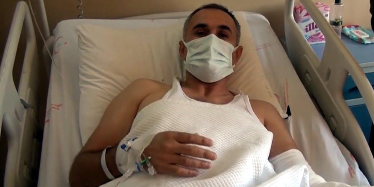 İşçinin makinaya kaptırdığı kolu 7 saatlik ameliyatla yerine dikildi