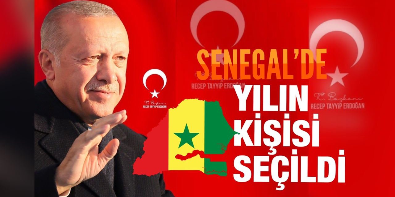 Senegalli STK, Cumhurbaşkanı Erdoğan'ı 'yılın kişisi' seçti