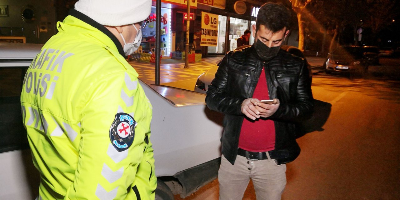 Ehliyetsiz sürücünün savunması pes dedirtti: Sadece gece biniyorum!