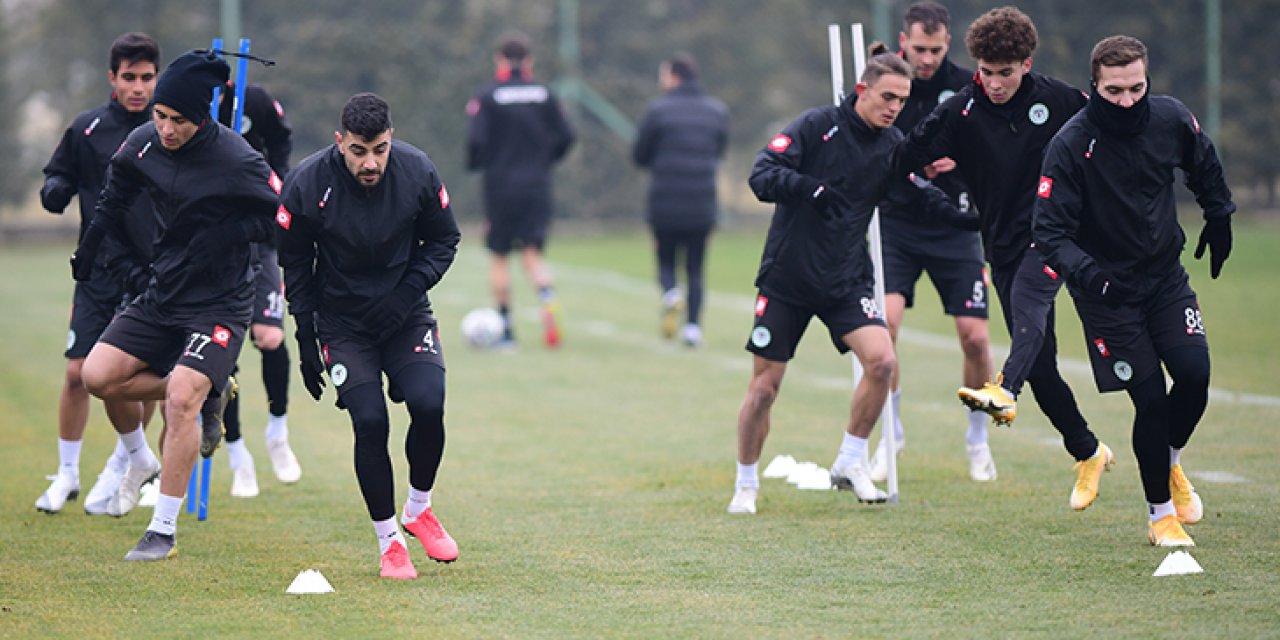 Konyaspor'da Kayserispor maçı hazırlıkları başladı