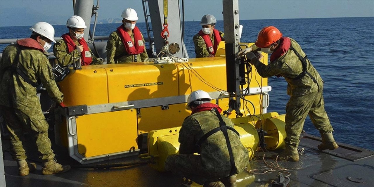 MSB: Cumhuriyet tarihinin en derin sonar görüntüleme operasyonu icra edildi
