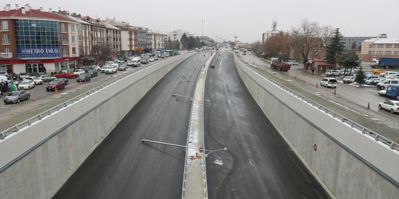 Ankara-Konya kara yolu alt geçit projesinde sona gelindi