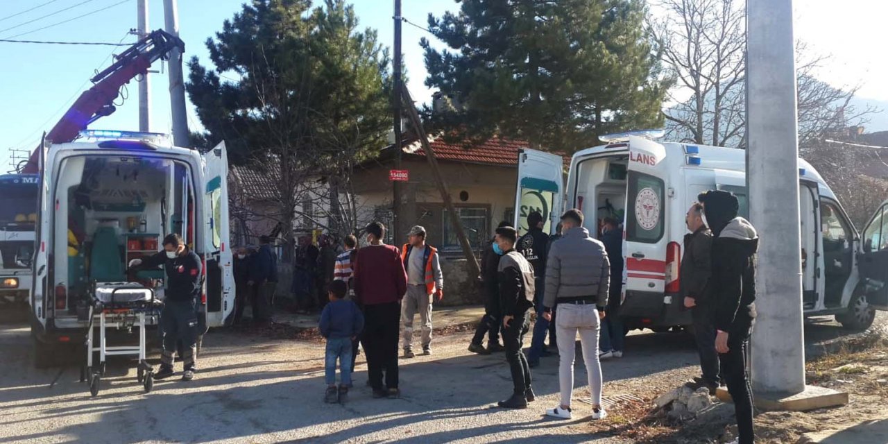 Konya’da elektrik akımına kapılan 2 kardeş ölümden döndü