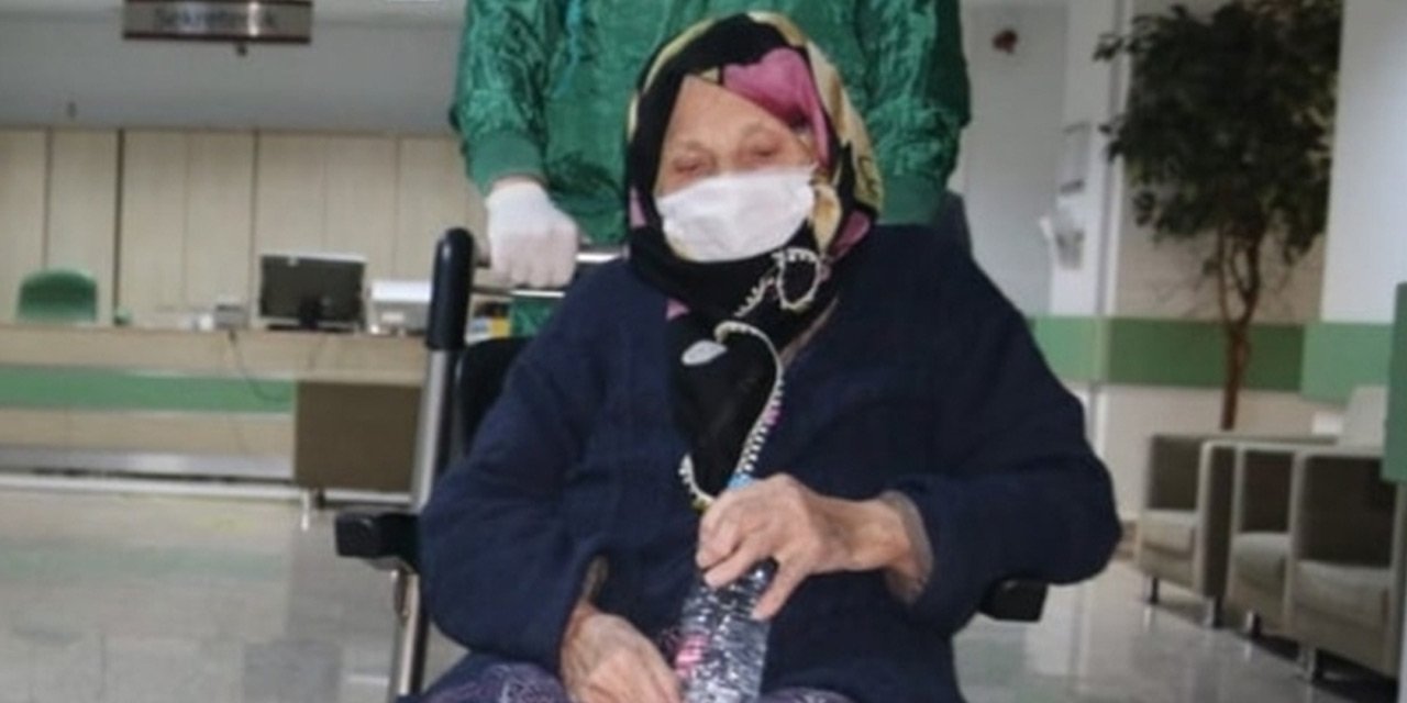 100 yaşındaki Fatma nine Kovid-19'u yendi