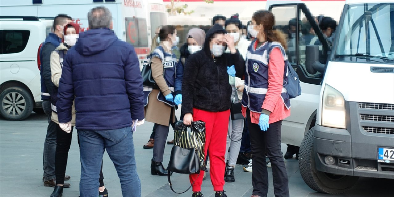Konya’da apart dairelere fuhuş baskını! İğrenç detaylar ortaya çıktı, 1’i kadın 5 kişi tutuklandı