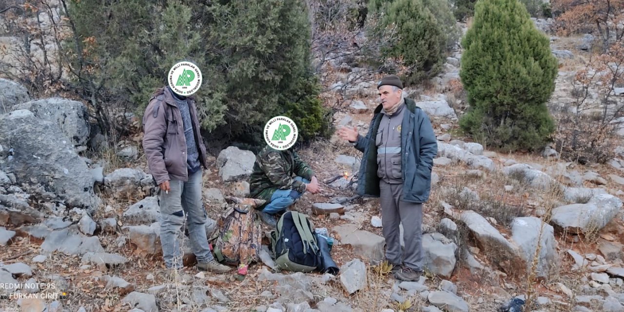 Konya’da kaçak avcılar suçüstü yakalandı