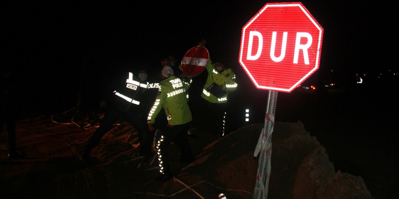 Konya’da sokağa çıkma yasağında film gibi kovalamaca! Trafiğe kapalı alanda kaza yapınca yakalandı