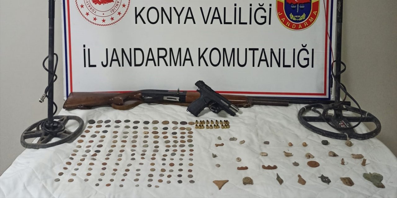 Konya'da tarihi eser kaçakçılığı operasyonu