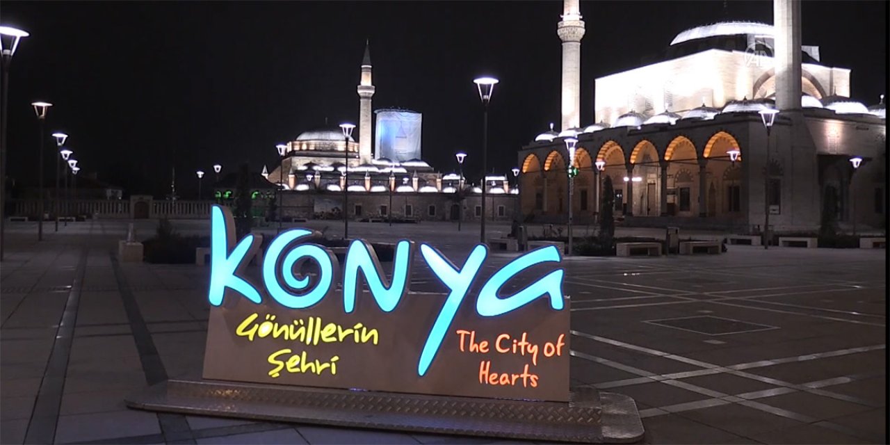 Konya'da yılbaşı gecesi sınırlandırma uygulanacak meydanlar açıklandı