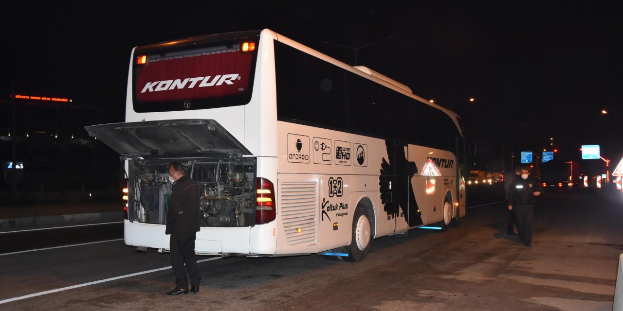 Konya otobüsünün bagajından 6 kaçak göçmen çıkmıştı! O firma açıklama yaptı