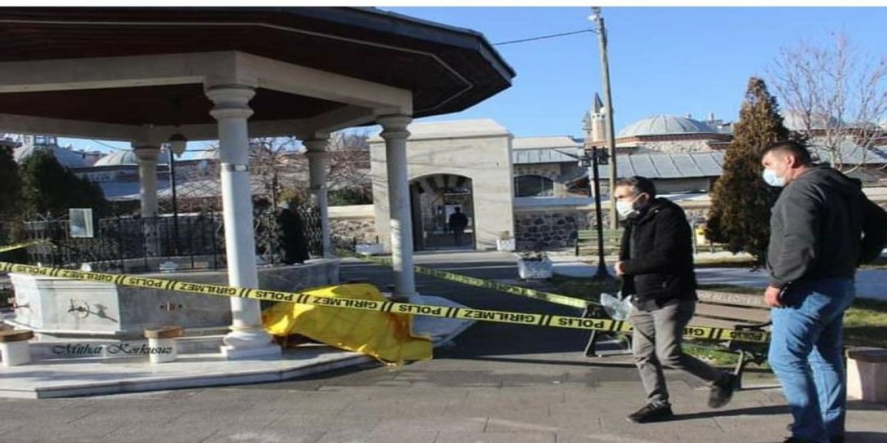 Konya’da yaşlı adam şadırvanda abdest alırken vefat etti