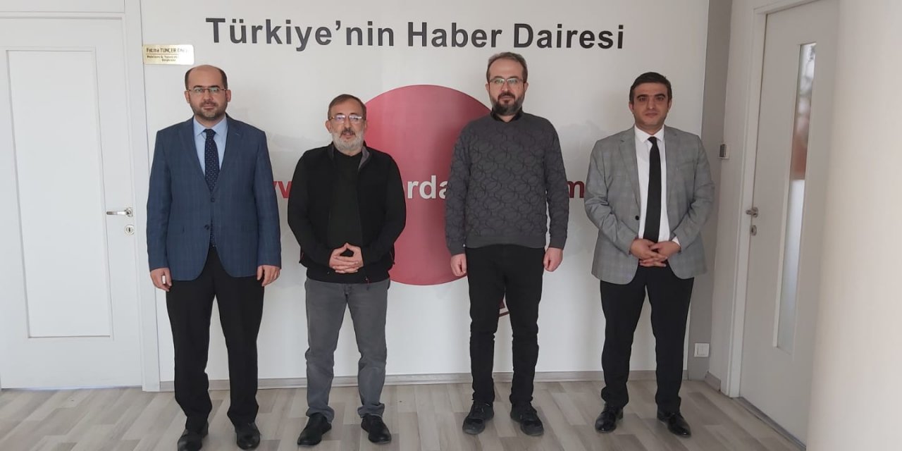 Karatay Belediye Başkan Yardımcısı Osman Ciğer Haber Dairesi’nde