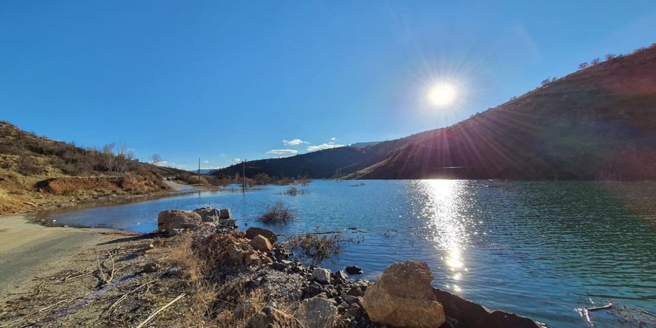 Bozkır Barajında su toplanmaya devam ediyor