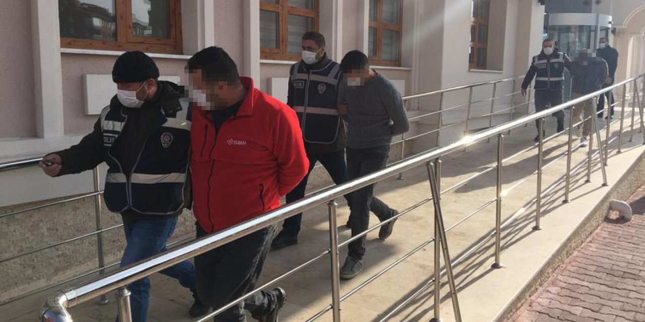 Konya’da sokak yasağında tekel bayisi soyup, parti yapan 6 kafadar tutuklandı