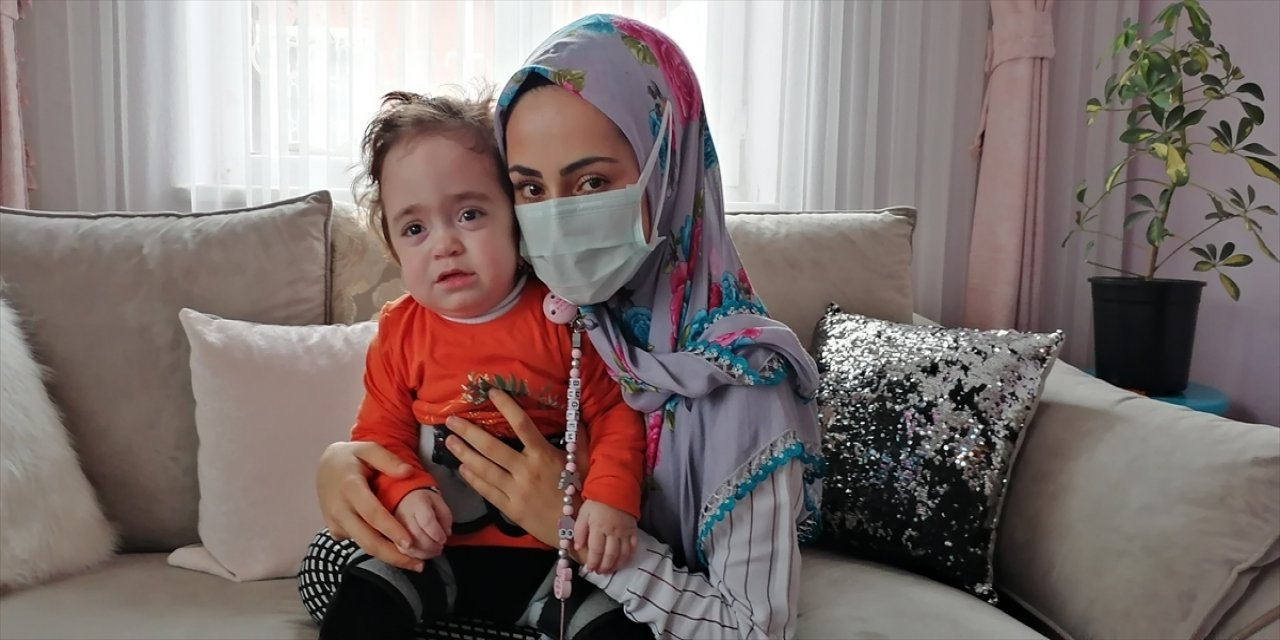 Konya'da Özşen çifti, enzim hastası kızlarının tedavisi için yardım eli bekliyor
