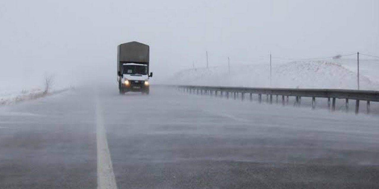 Konya'da buzlanma ve zirai dona karşı dikkat