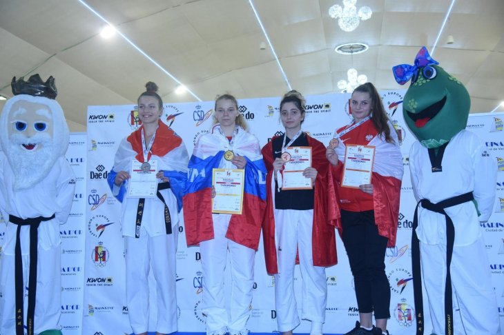 Milli Taekwondocu Berra Nur Çiftçi Avrupa 3’üncüsü oldu