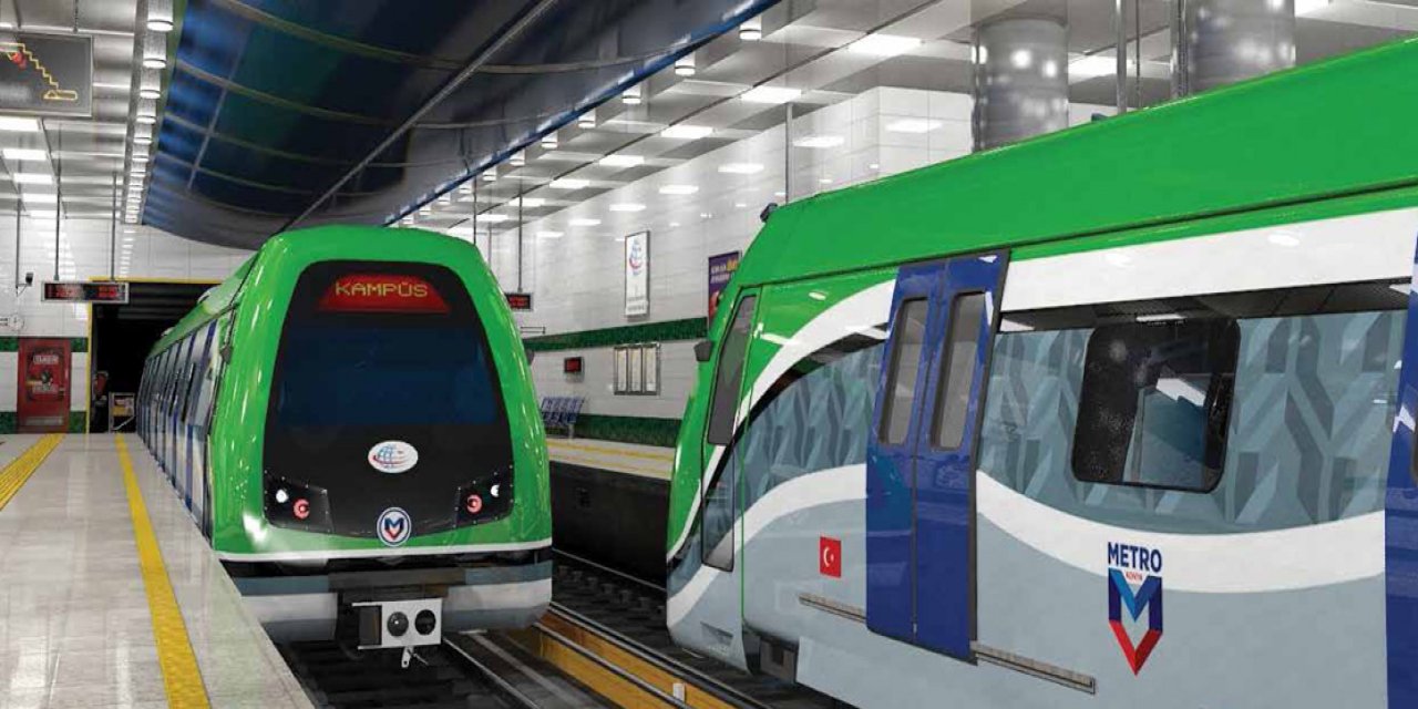 Konya Metrosu için dev bütçe! 2021 Yatırım Programında yer aldı