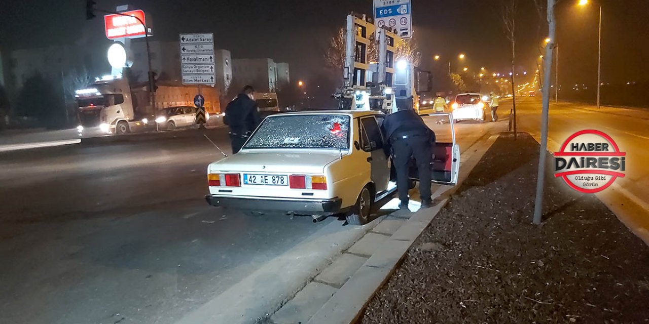 Konya’da ekipleri alarma geçiren olay! 60 kilometre polisi peşinden koşturdu