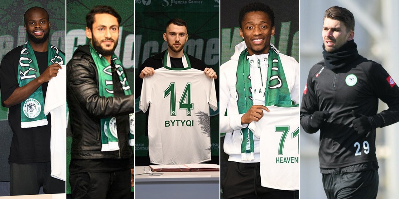 Ara transfer döneminde Konyaspor'a kimler geldi, takımdan hangi futbolcular ayrıldı?