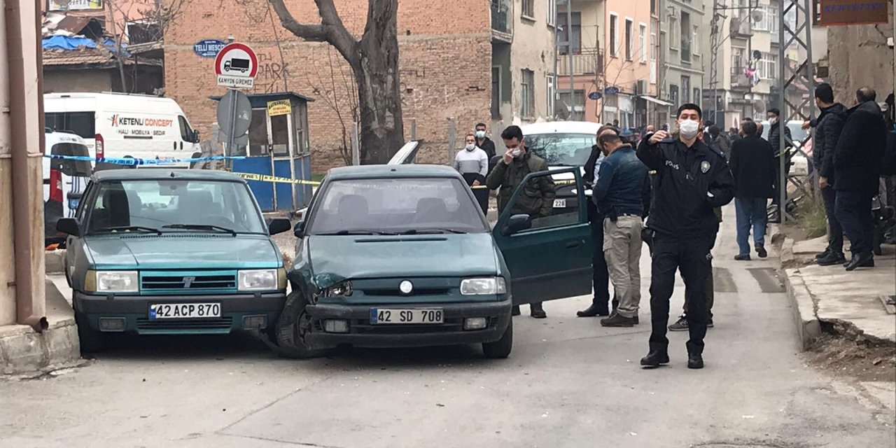 Son Dakika: Konya’da silahlı saldırı! Aracının içinde öldürüldü