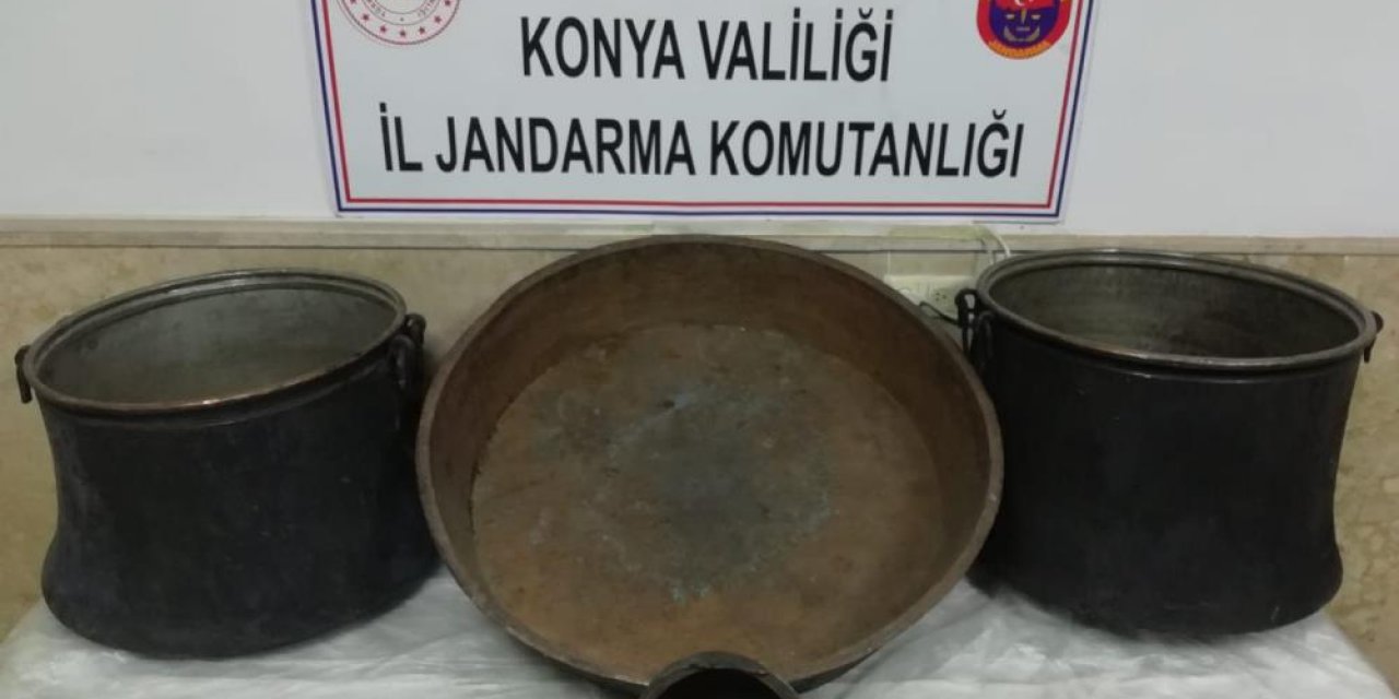 Kablo, bakır kazan ne buldularsa çalmışlar! Konya’da 4 zanlı tutuklandı