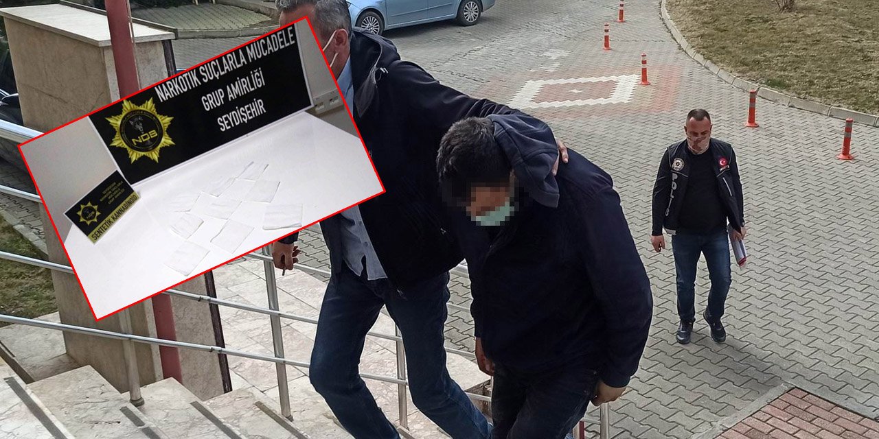 Yöntemiyle pes dedirten uyuşturucu taciri Konya polisinden kaçamadı