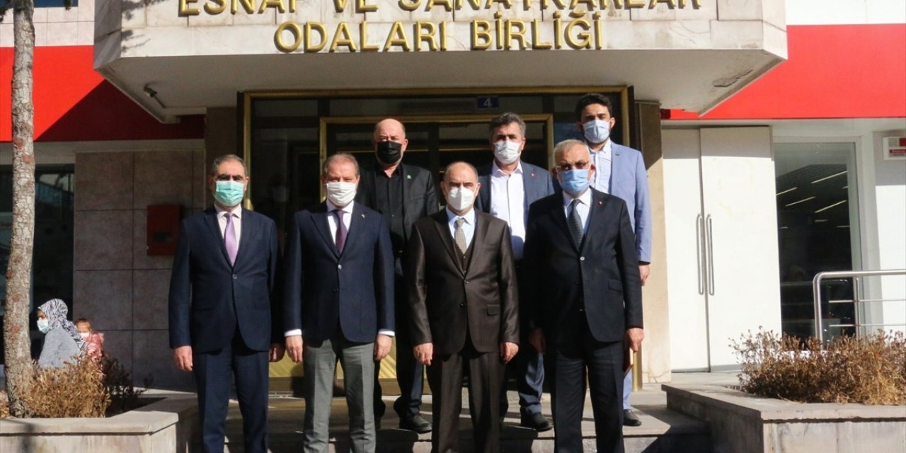 Konya Valisi Özkan'dan KONESOB, İŞKUR ve SGK'ya ziyaret