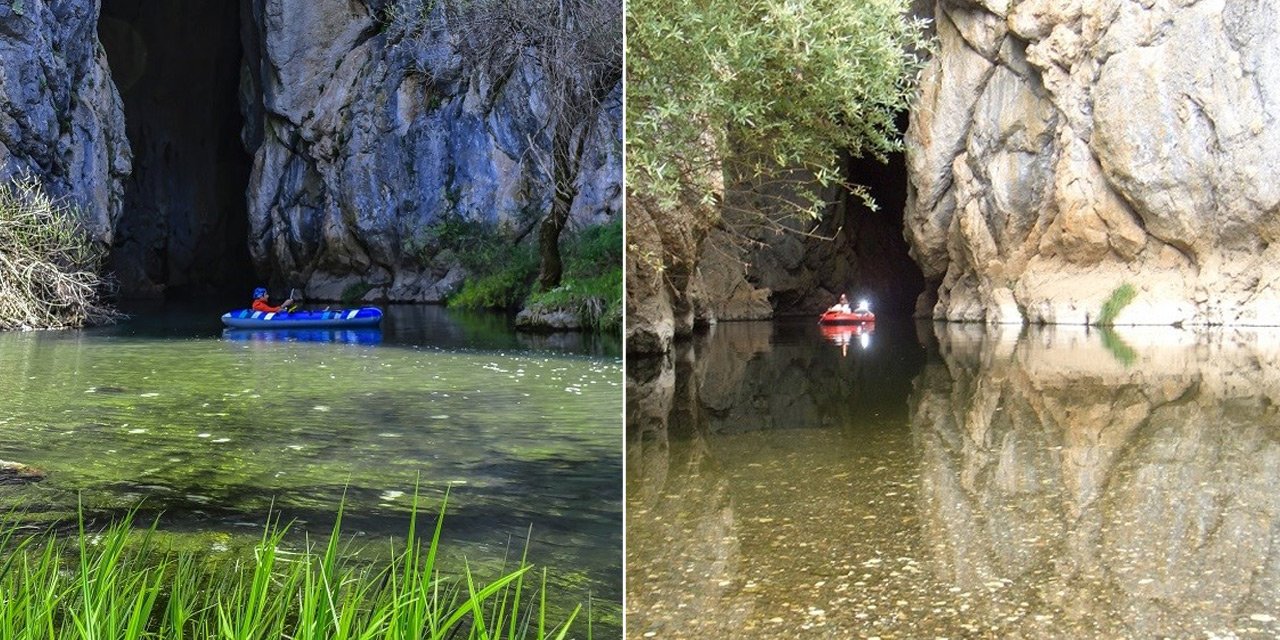 Konya'nın gizli hazineleri! Girilmesi zor olan mağaraların görüntüsü paylaşıldı
