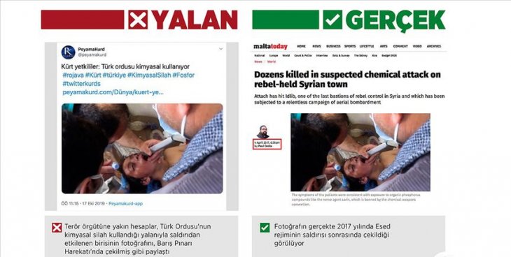 Barış Pınarı Harekatı aleyhine 'yasaklı ve kimyasal silahlar' yalanı