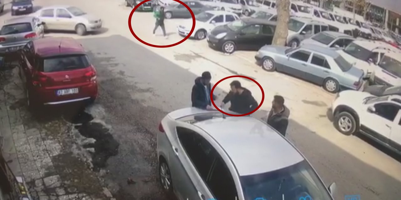 Konya Galericiler Sitesindeki silahlı saldırı anı kamerada! Zanlı yakalandı