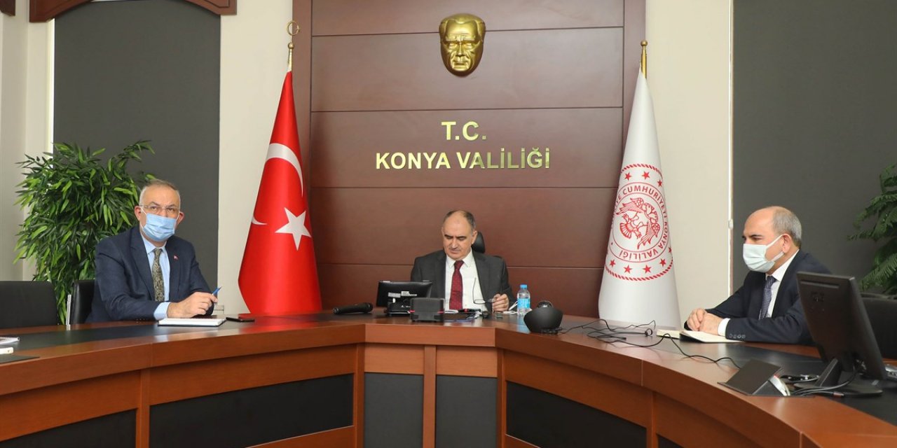 Kırmızı kategorideki Konya'da Vali Özkan başkanlığında kritik toplantı