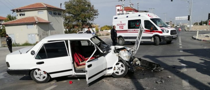 Konya yolunda trafik kazası: 4 yaralı