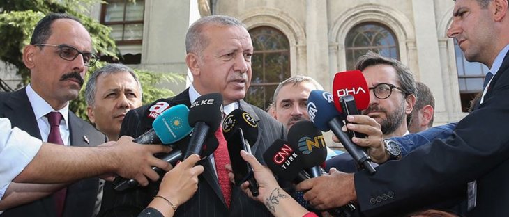 Cumhurbaşkanı Erdoğan: Şu andan itibaren 120 saatlik bir süreç işliyor