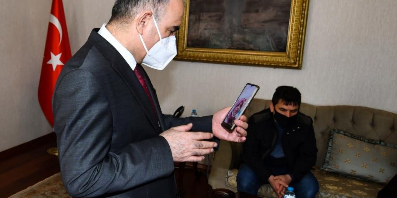 Konya Valisi Özkan, Şırnak’ta görev yapan şehit kardeşi ile görüştü