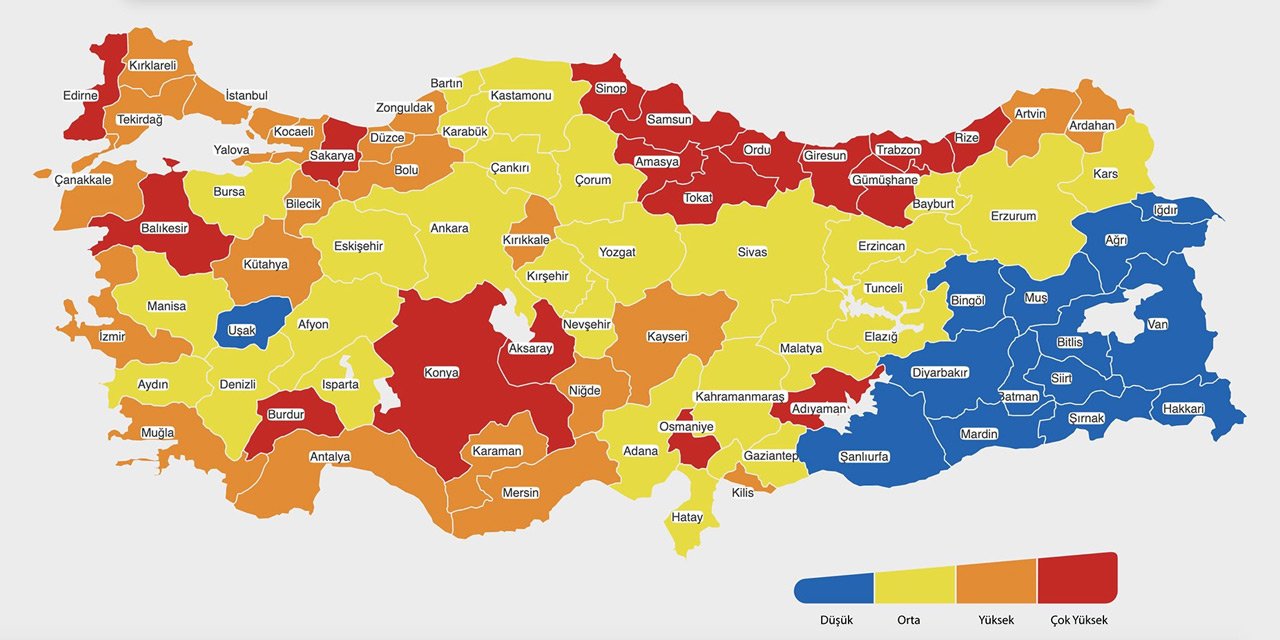 Türkiye'nin gözü kulağı Kabine Toplantısında! Risk haritası güncellenecek
