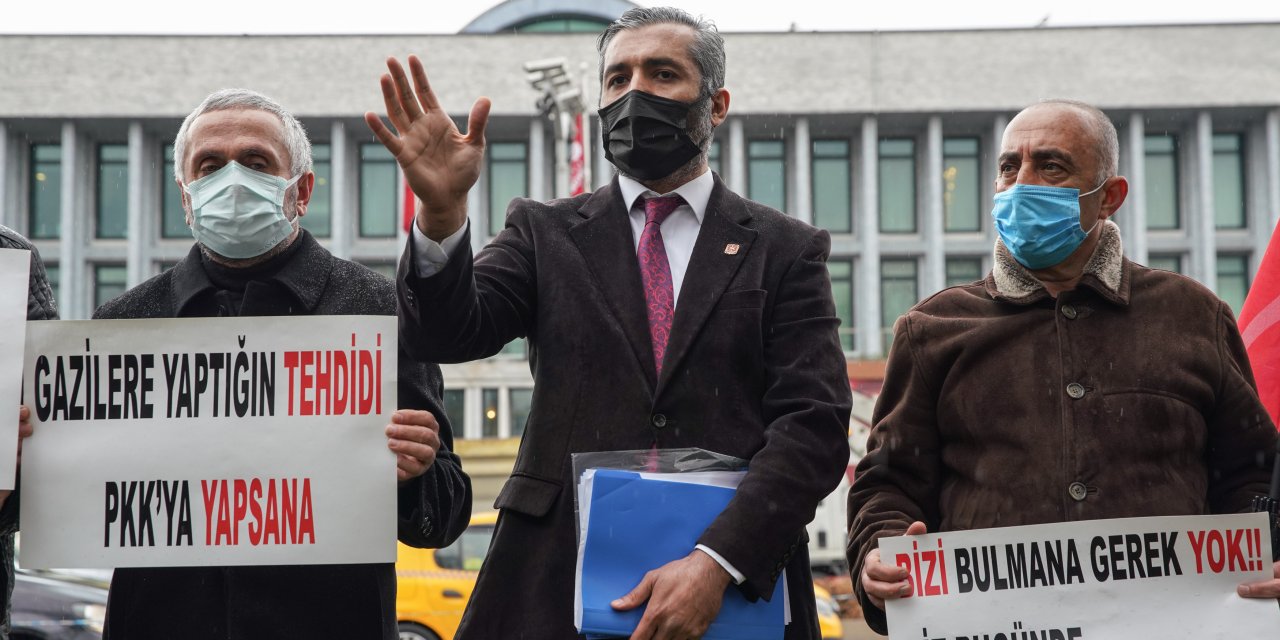 Ekrem İmamoğlu, “Seni bulurum” demişti! O gazi yakını İBB önünde açıklama yaptı