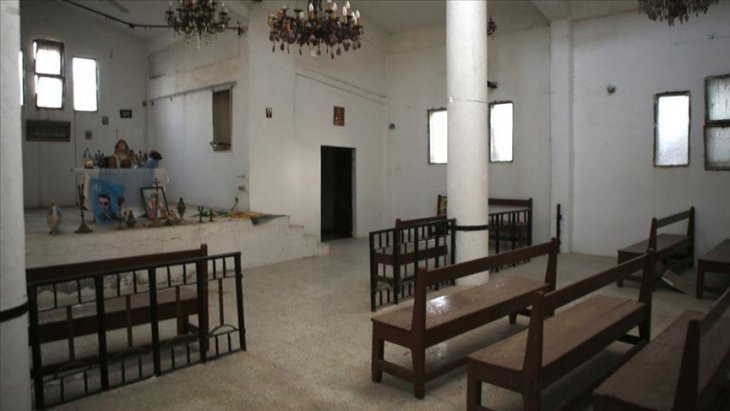 YPG/PKK Ermeni kilisesini de karargah olarak kullandı