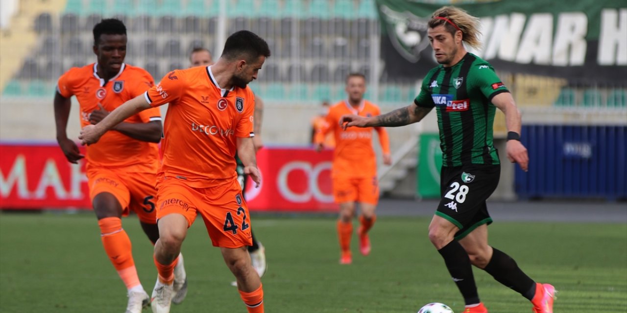 Denizlispor-Başakşehir maçından gol sesi çıkmadı:0-0