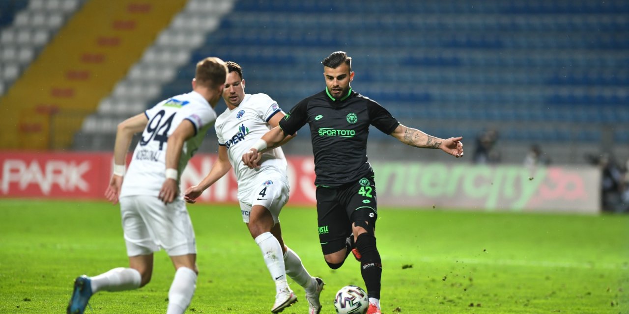 Konyaspor’un golleri 75’inci dakikadan sonra