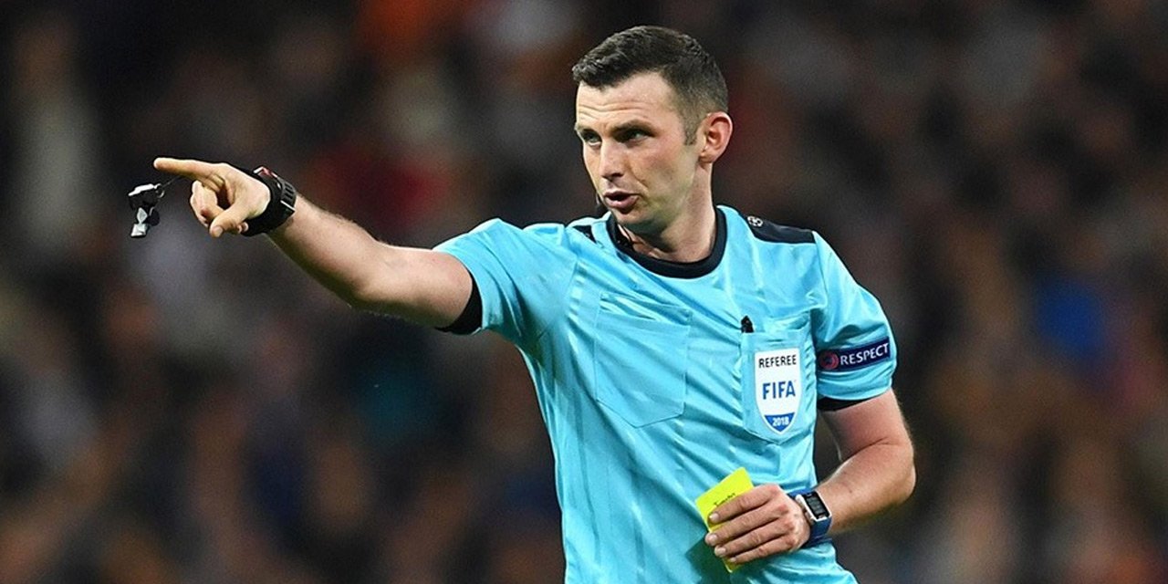 Türkiye-Hollanda maçını Michael Oliver yönetecek